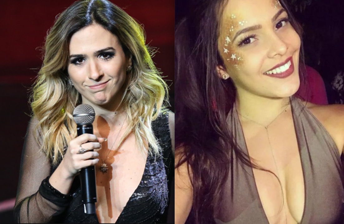  Tatá Werneck é atacada por fãs de Emilly após dizer que ela foi de penetra e rebate