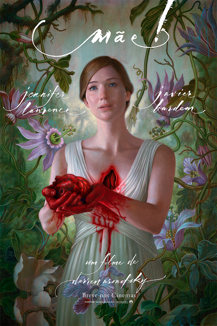 Jennifer Lawrence aparece sinistra no trailer do terror 'Mãe'