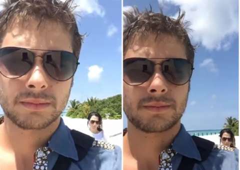 Rafael Vitti e Tatá Werneck fazem viagem romântica para as Maldivas