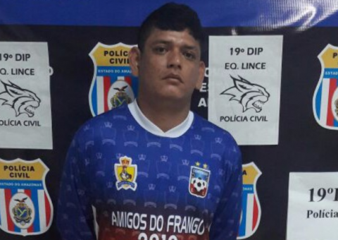 Foragido do Compaj é preso em flagrante com drogas e munições em Manaus