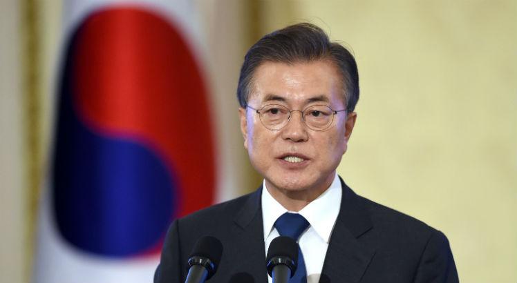 'Posso garantir que não haverá guerra', diz presidente da Coreia do Sul