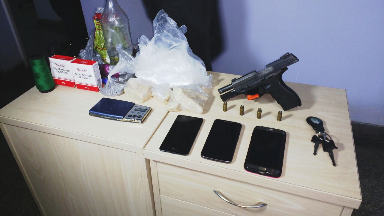 Casal é preso em flagrante com objetos roubados de trabalhadores em rota do Distrito Industrial