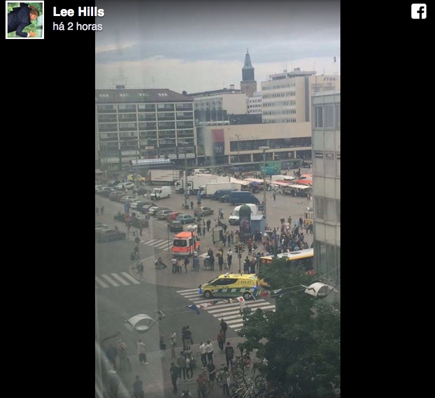 Homem esfaqueia várias pessoas na Finlândia