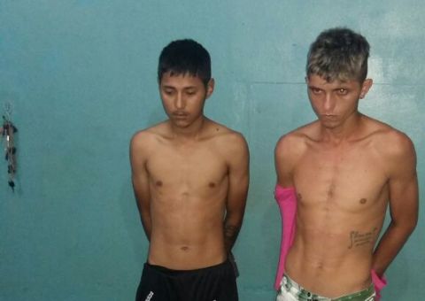 Dupla é presa com drogas e arma no Amazonas 