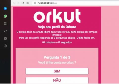 Corrente falsa no WhatsApp promete recuperar fotos do Orkut