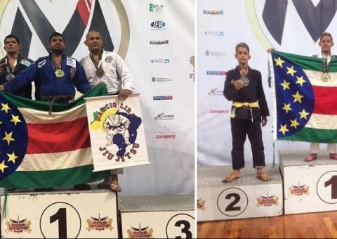 Atletas parintinenses conquistam três ouros no Mundial de Jiu-Jitsu 