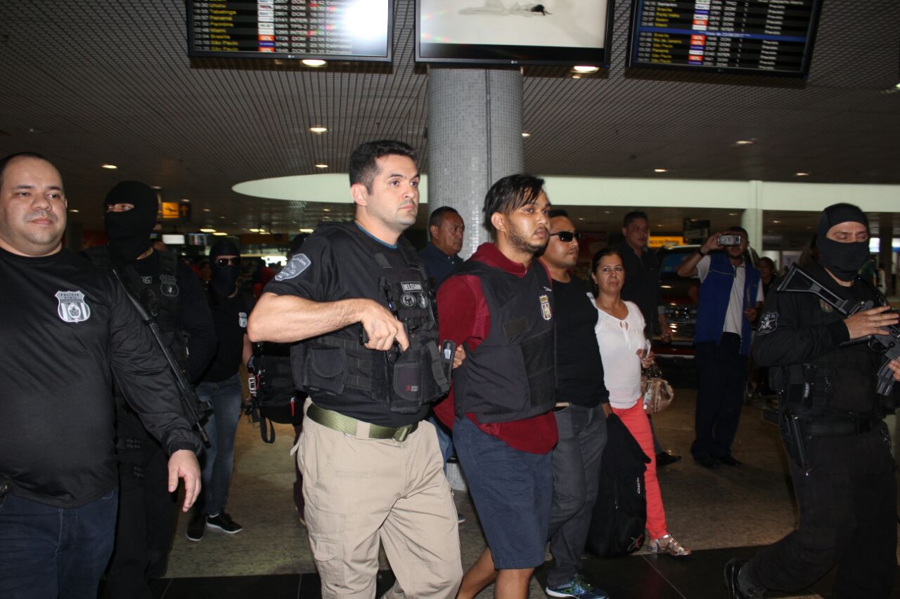 ‘Mano Kaio’ desembarca em Manaus após ser preso no Rio de Janeiro