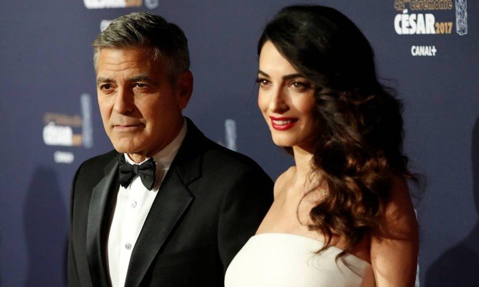  EUA: Casal Clooney doa US$1 milhão a ONG que combate grupos de ódio