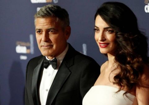  EUA: Casal Clooney doa US$1 milhão a ONG que combate grupos de ódio