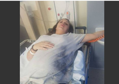 Após deixar celular carregar em cima da cama, grávida fica gravemente ferida