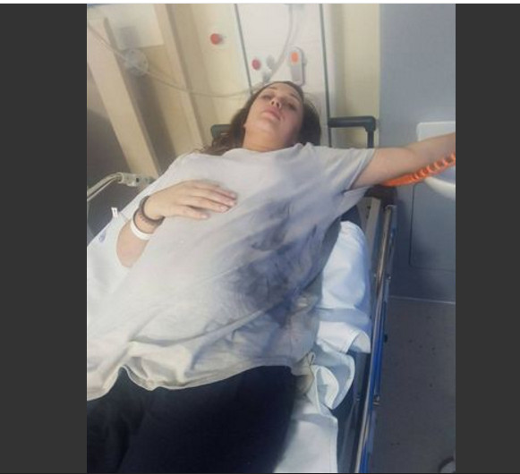 Após deixar celular carregar em cima da cama, grávida fica gravemente ferida