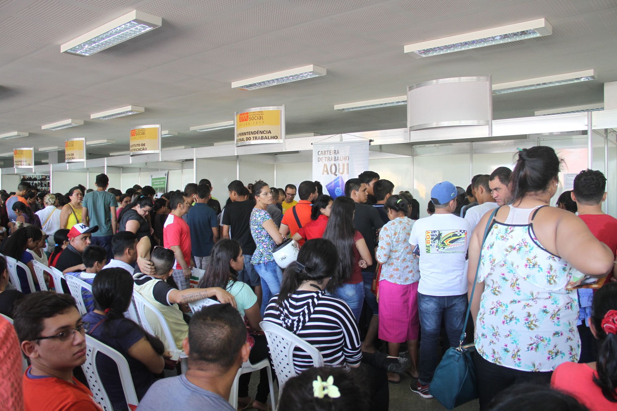 Mais de 13 mil pessoas foram atendidas durante Dia Nacional da Construção Social em Manaus