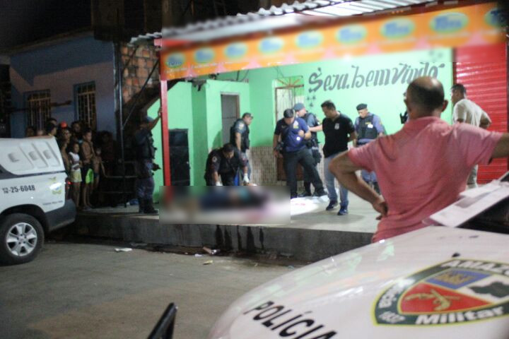 Durante trabalho, proprietário de bar é morto a tiros em Manaus