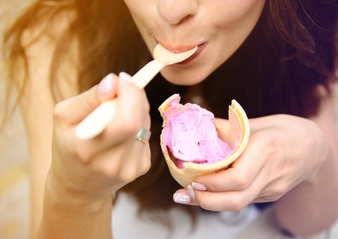 Sorvete no café da manhã pelo jeito é um bom negócio