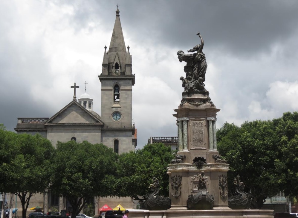Monumento à Abertura dos Portos passa por trabalho de conservação