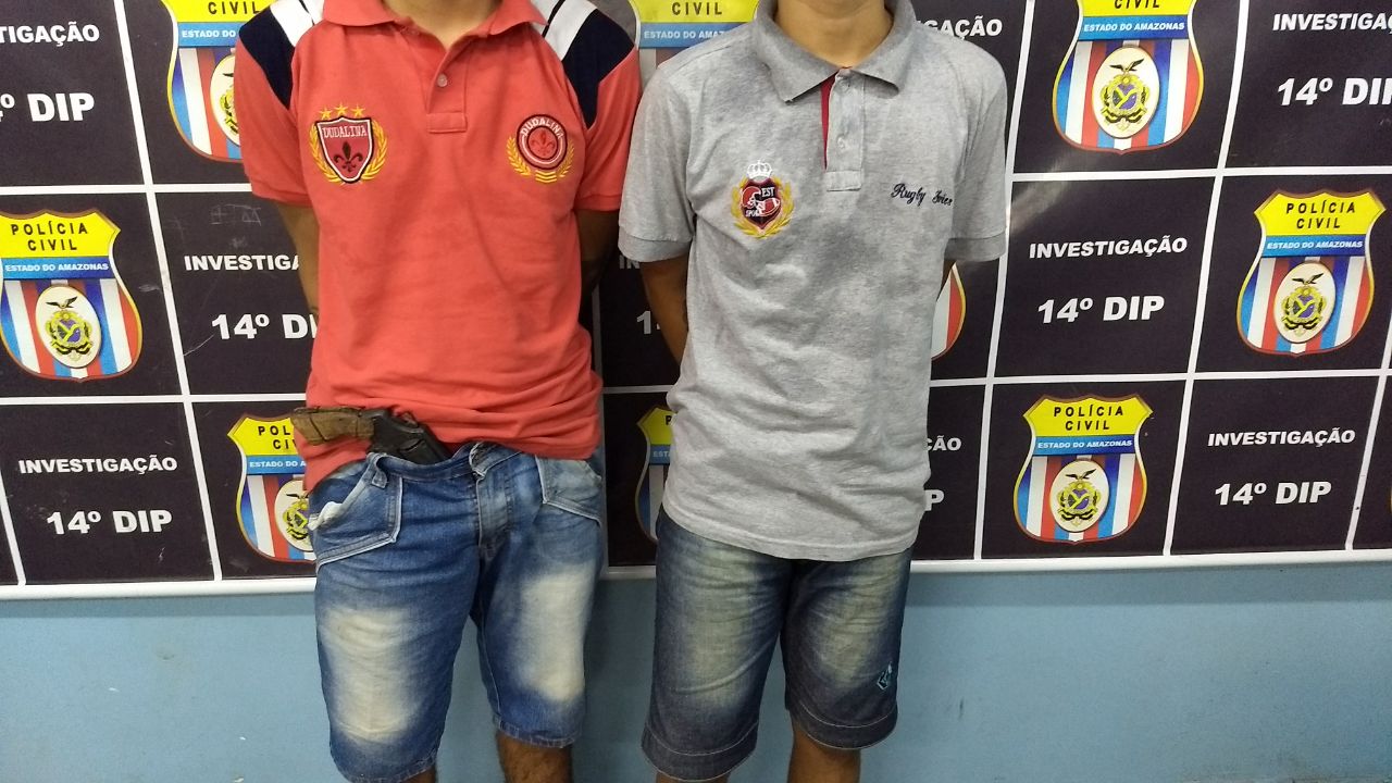 Polícia frustra assalto a drogaria e apreende dois menores