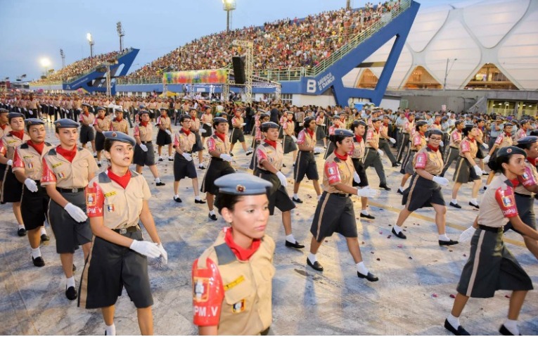 Feriado de 5 de setembro terá desfile cívico no Centro de Manaus