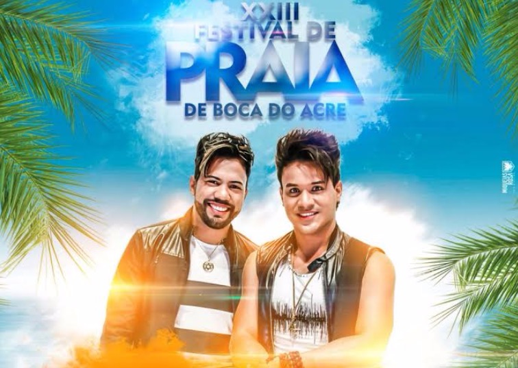 João Lucas e Marcelo faz show de encerramento do XXIII Festival de Praia de Boca do Acre