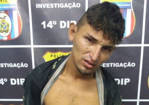 Após invadir casa, homem é preso suspeito de esfaquear homens e tentar estuprar mulher em Manaus