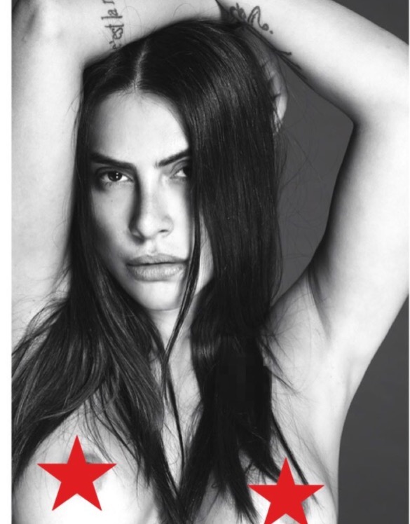 Cleo Pires aparece sexy de topless em foto divulgada na web