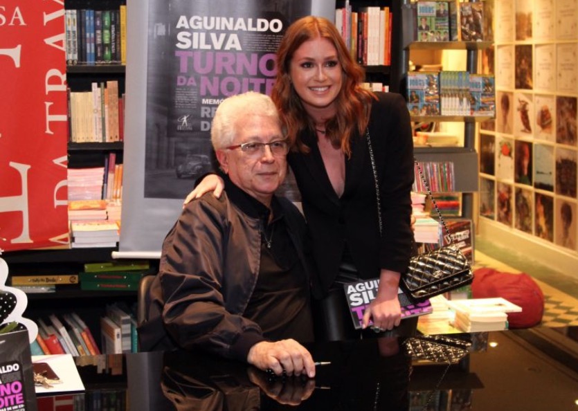 Aguinaldo Silva é convidado para ser padrinho de casamento de Marina Ruy Barbosa