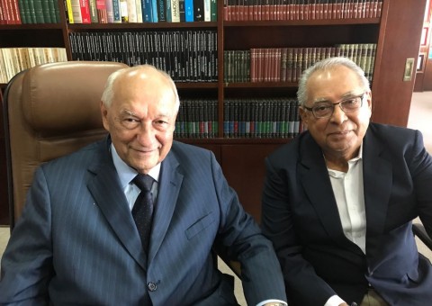  Amazonino e Ives Gandra discutem como barrar lei que prejudica a ZFM