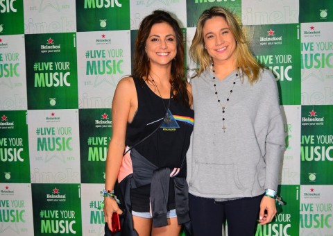 Famosos marcam presença no primeiro dia do Rock in Rio