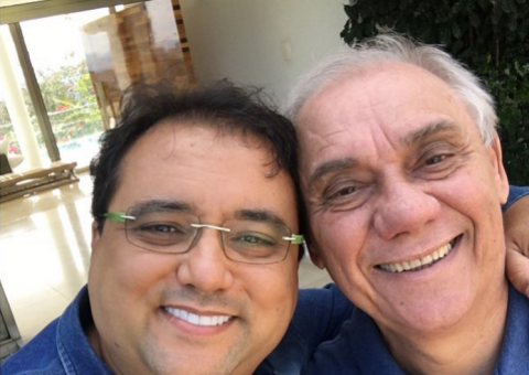 Geraldo Luís presta homenagem para Marcelo Rezende