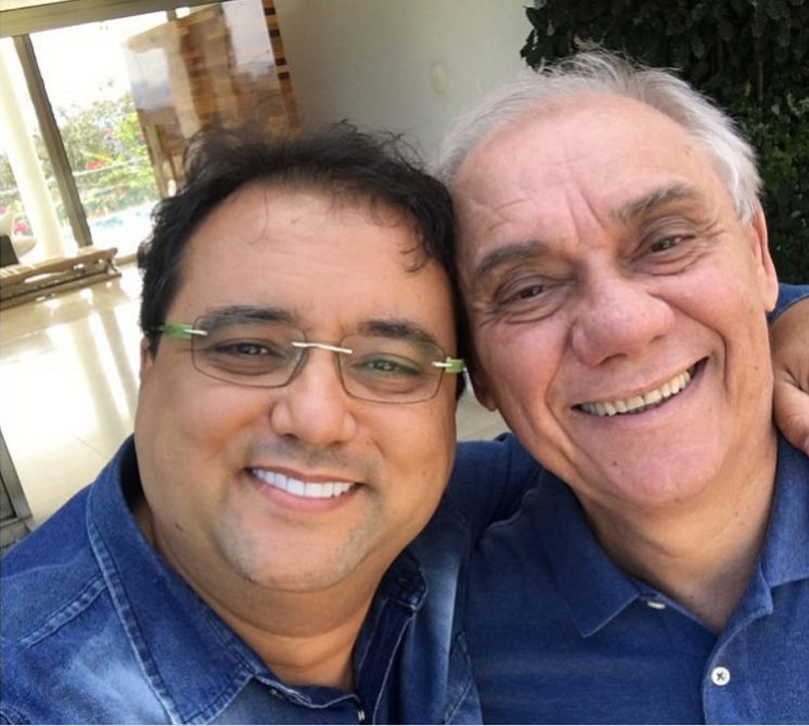 Geraldo Luís presta homenagem para Marcelo Rezende