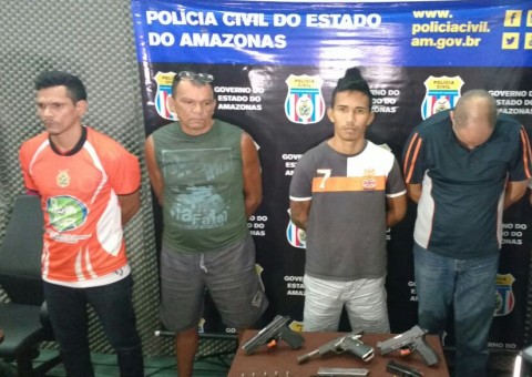 Cinco pessoas são presas por esquema de 'saidinha de banco' em Manaus