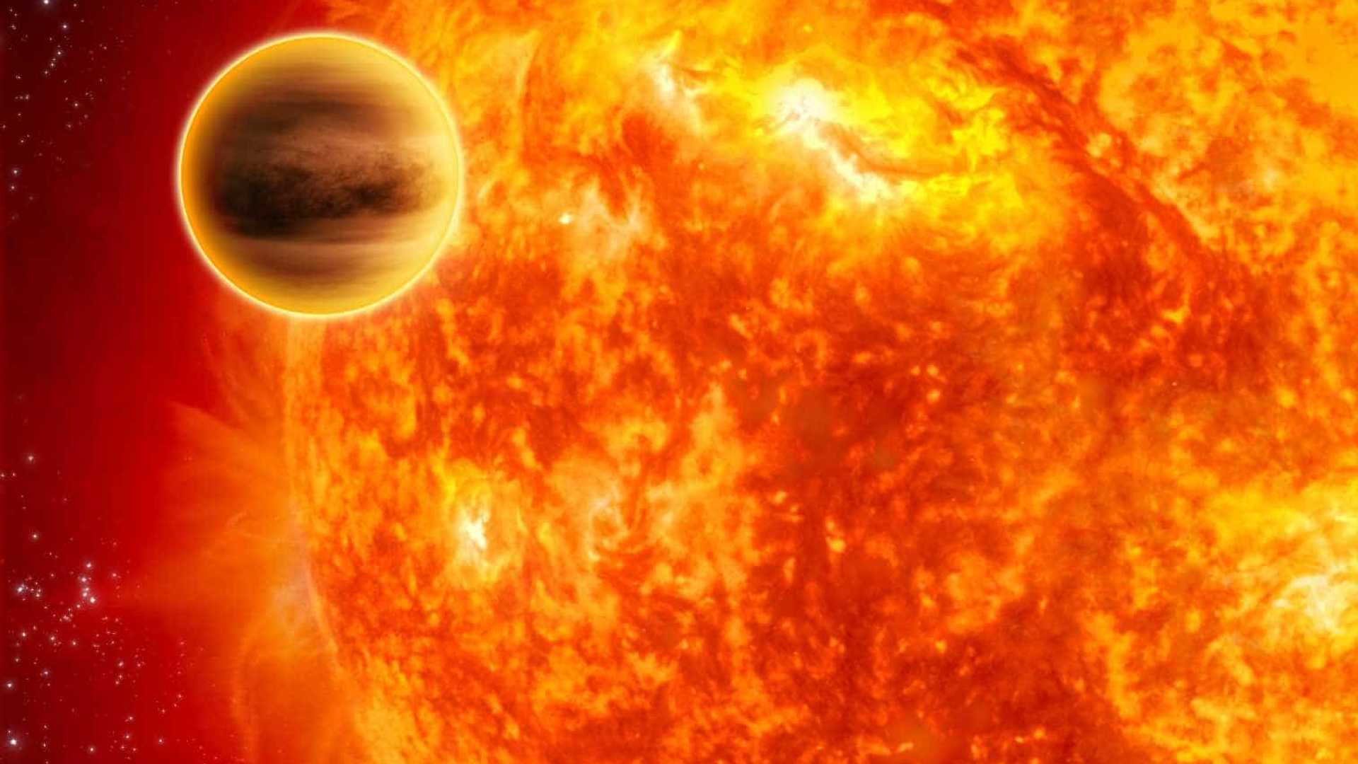 Telescópio da NASA descobre planeta escaldante que 'devora' luz