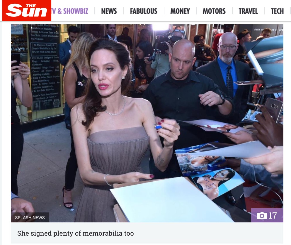 Muito magra, Angelina Jolie se irrita após perguntas sobre peso