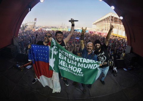 Rock in Rio: Banda manauara Tudo Pelos Ares faz show empolgante no Rock District