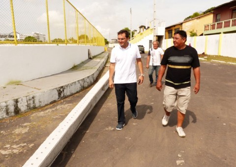 Estádio Tupy Cantanhede recebe melhorias para o início do Parintinzão 2017