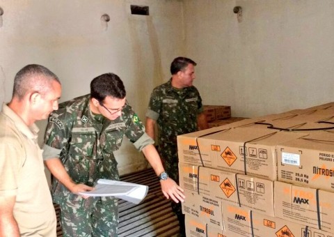 Operação apreende 1,9 tonelada de explosivos na Amazônia