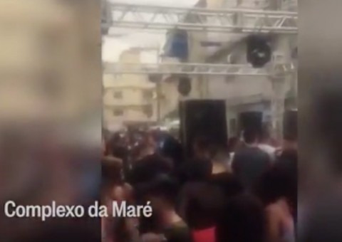 Traficantes fazem baile funk para comemorar mudança de facção de 'Rogério 157'