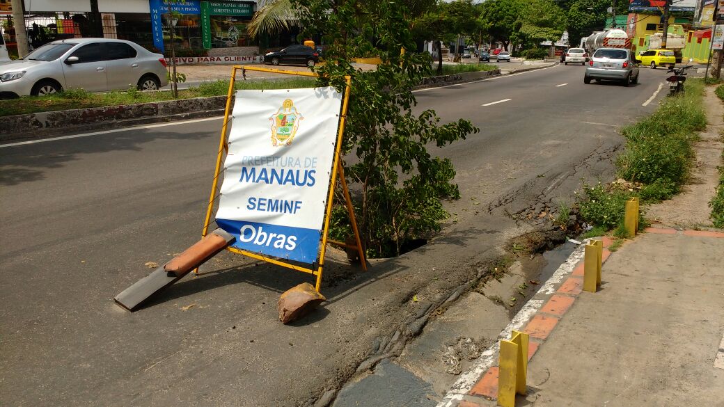 Avenida Ephigênio Salles será interditada para obras de emergência 