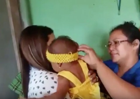 Bebê de 5 meses que estava desaparecida foi trocada por dose de cachaça em Manaus