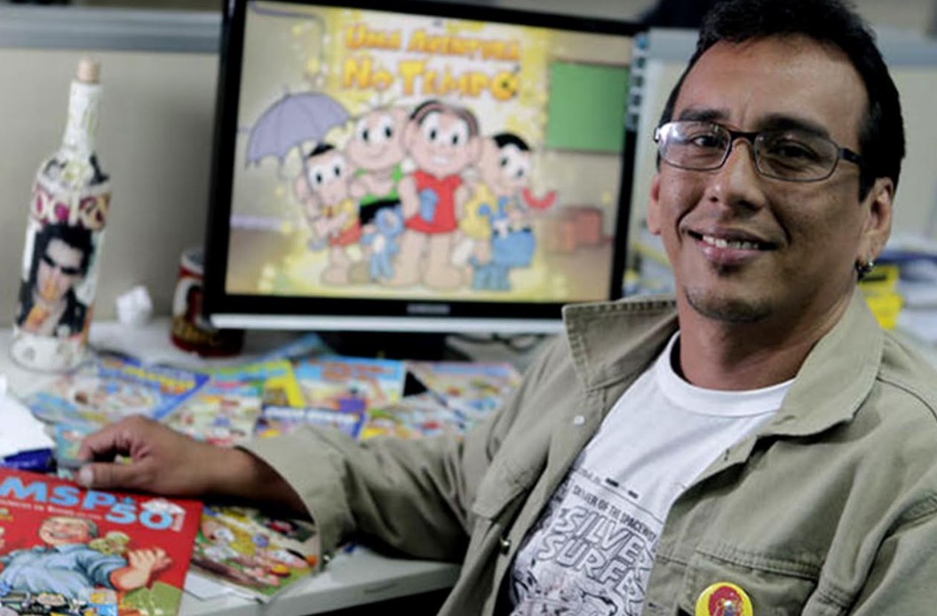 Romahs Mascarenhas, dos Estúdios Maurício de Sousa faz workshop de cartoon no Impact Hub