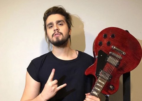 Luan Santana metaleiro é apenas uma ação de marketing. Veja de qual marca