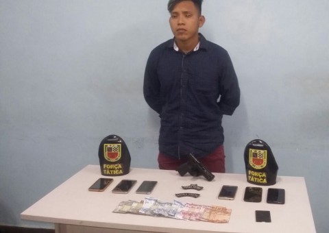 Homem é preso suspeito de assaltar ônibus em Manaus