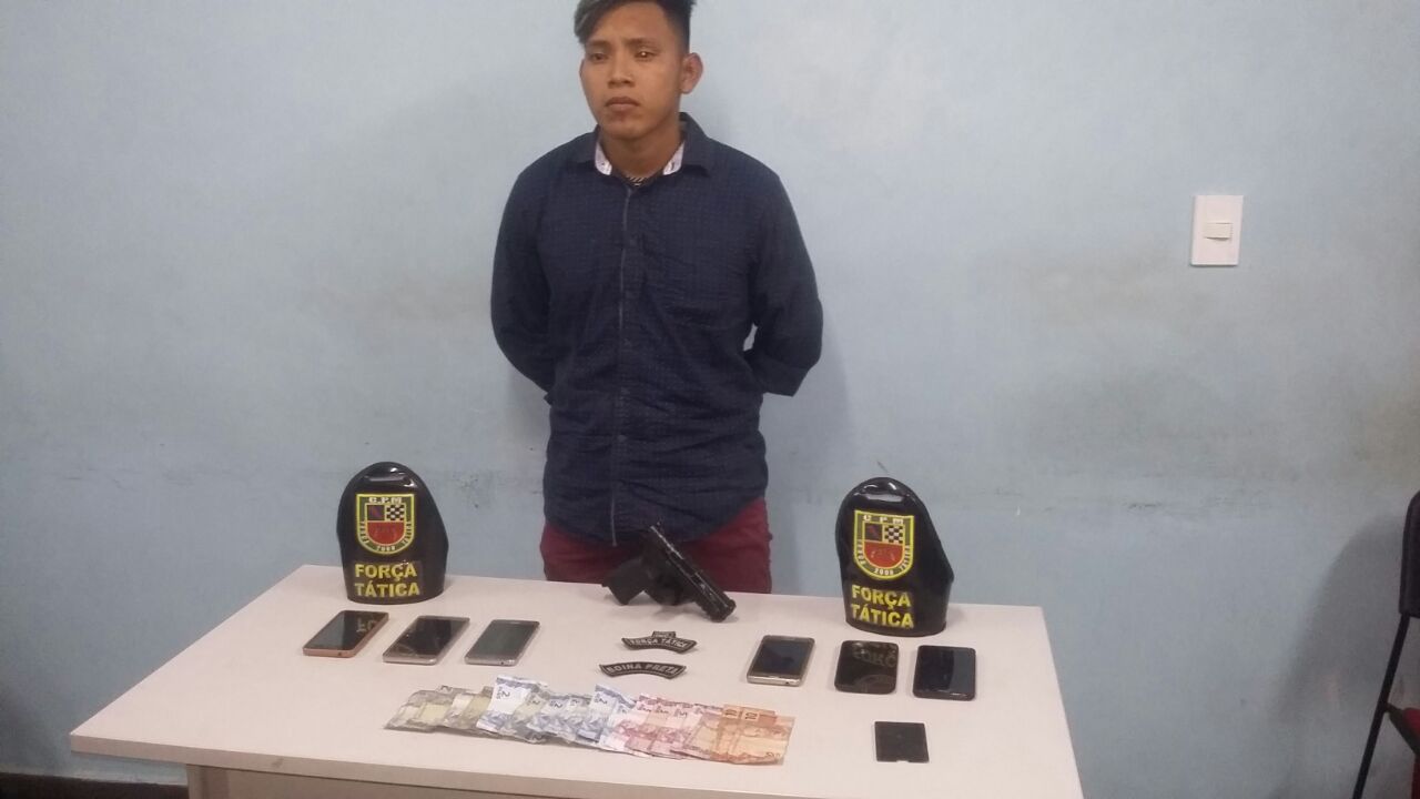 Homem é preso suspeito de assaltar ônibus em Manaus