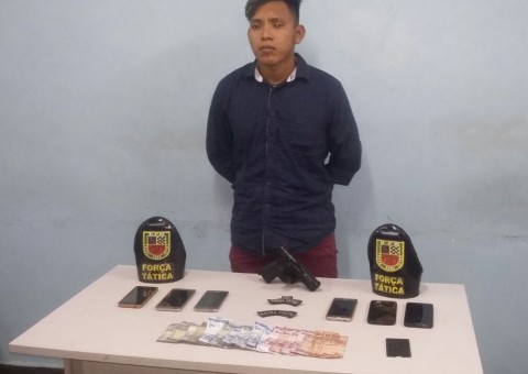 Homem é preso suspeito de assaltar ônibus em Manaus