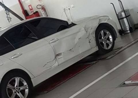 Adolescente é suspeito de atropelar com BMW ’marronzinho’ em Manaus