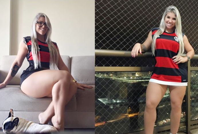 Musa do Flamengo, mulher de goleiro Alex Muralha deleta redes sociais