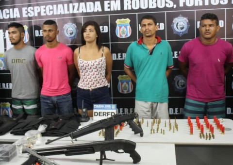 Grupo preso após tentar explodir caixas eletrônicos é suspeito de assaltar Manauara