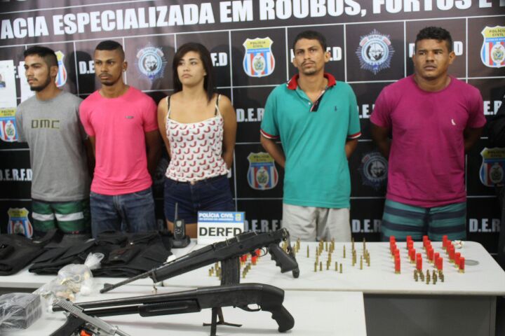 Grupo preso após tentar explodir caixas eletrônicos é suspeito de assaltar Manauara