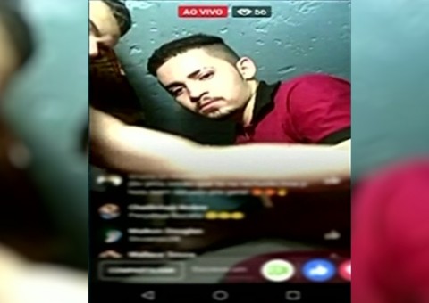 Presos fazem transmissão ao vivo exibindo drogas dentro de cela