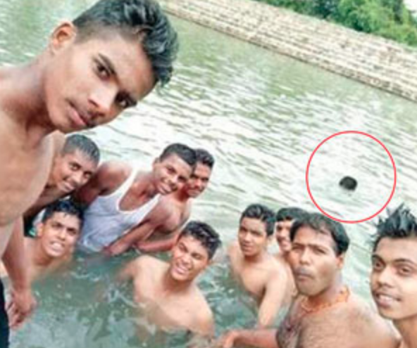 Jovens registram morte de colega em selfie sem perceber