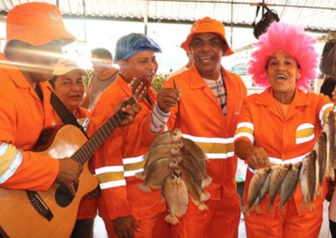Garis da Alegria realizam ação na Feira da Panair em Manaus 